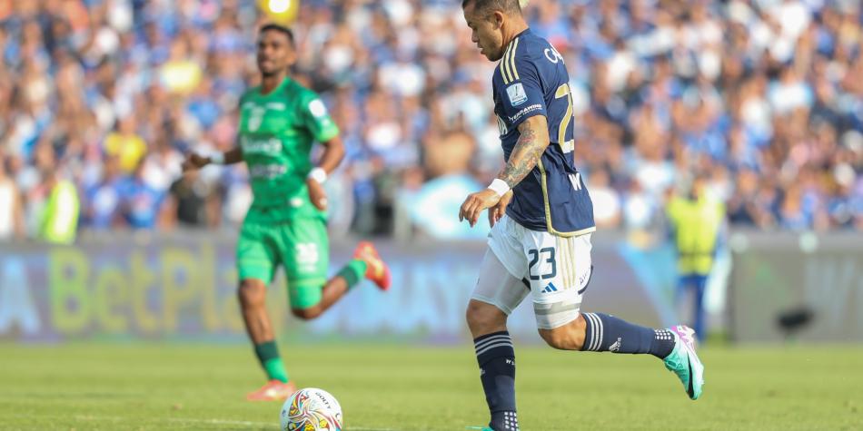 Leonardo Castro en Millonarios vs Equidad