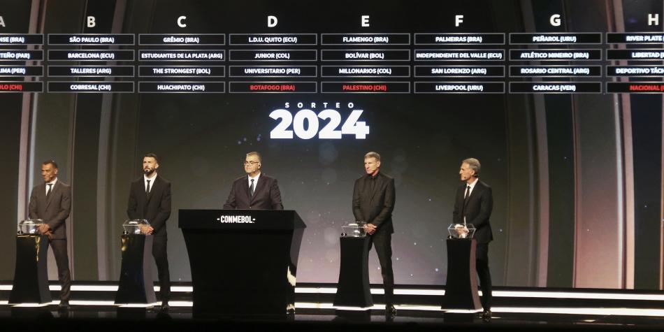 Sorteo Copa Libertadores 2024