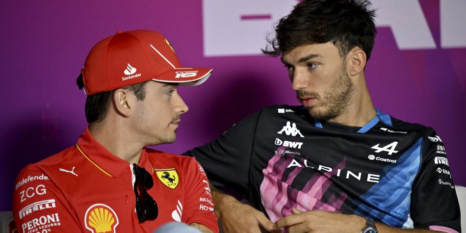 Pierre Gasly y Carlos Sainz