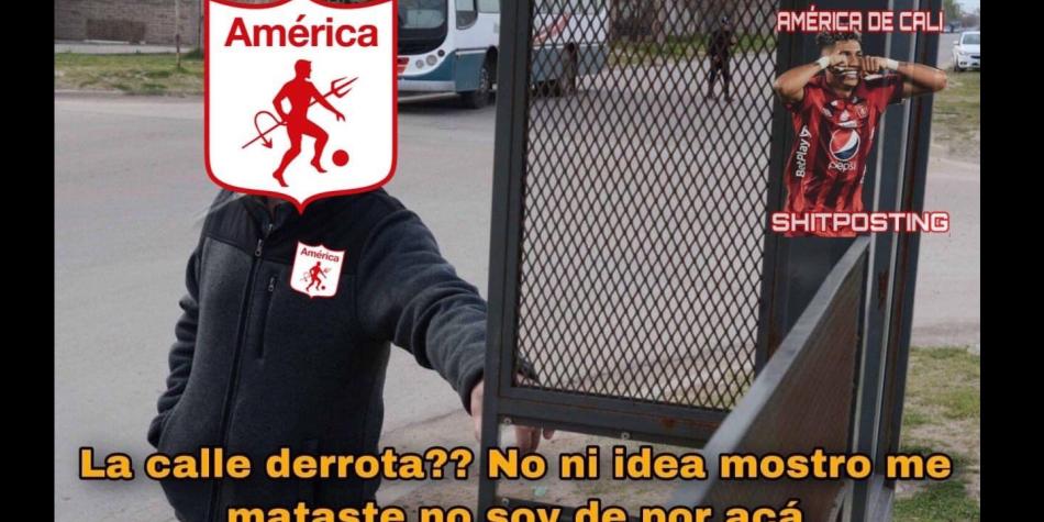 Memes de América vs Chicó