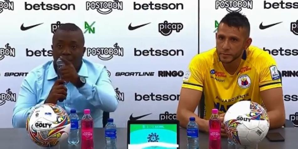 Rueda de prensa de Deportivo Pasto