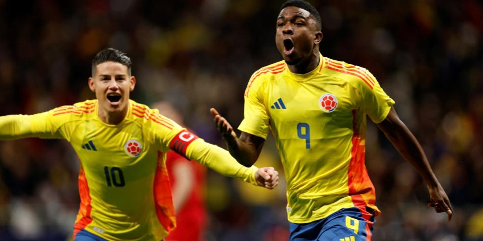 Córdoba, gol en Colombia vs Rumania