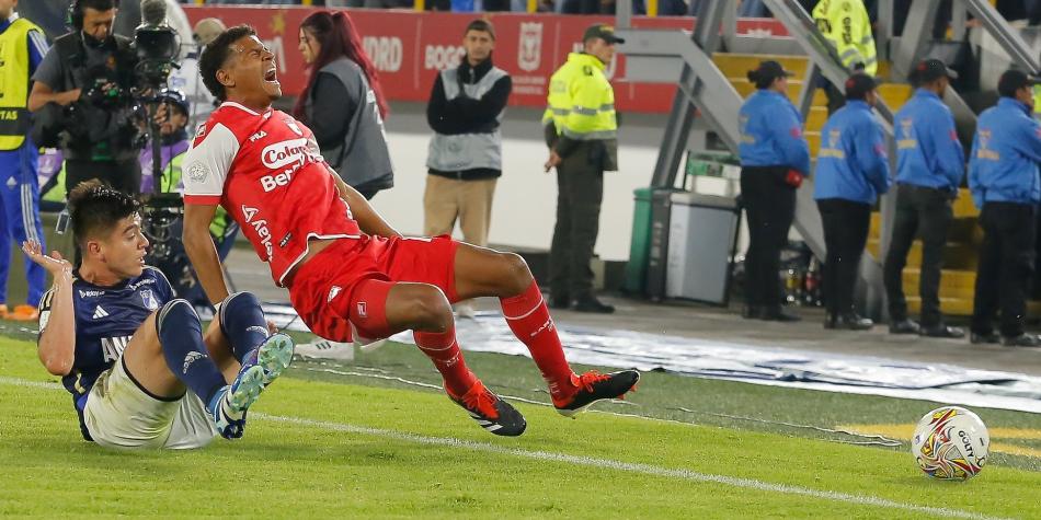 Santa Fe perdió con Millonarios