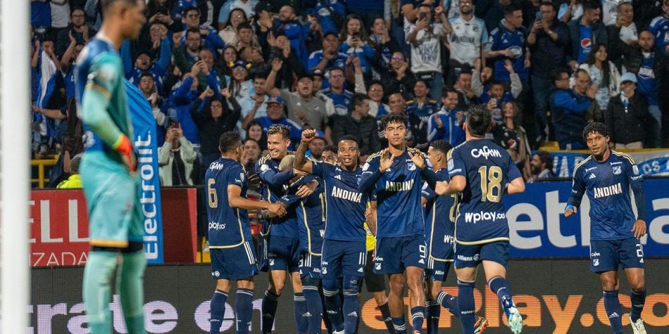 Millonarios venció a Fortaleza
