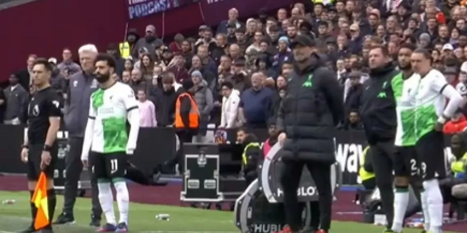 Mohamed Salah y Jurgen Klopp