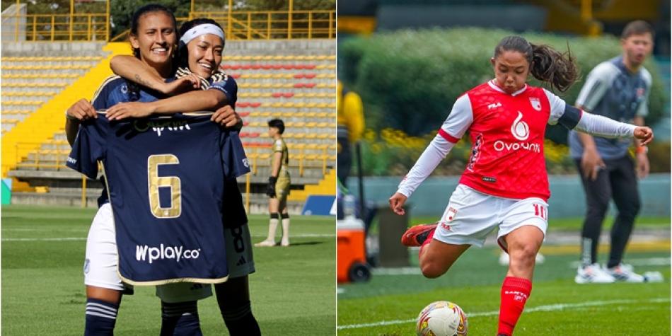 Millonarios vs Santa Fe femenino