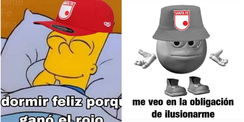 memes La Equidad vs Santa Fe