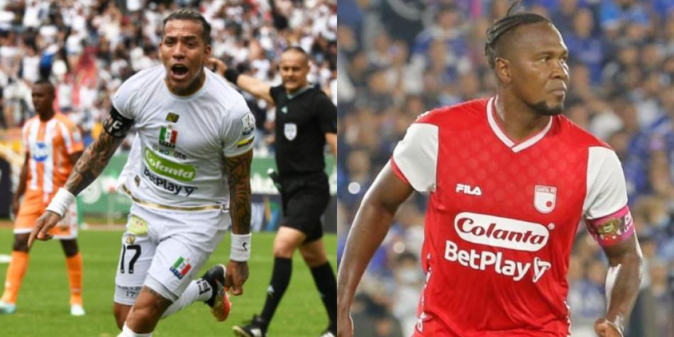 Dayro Moreno y Hugo Rodallega