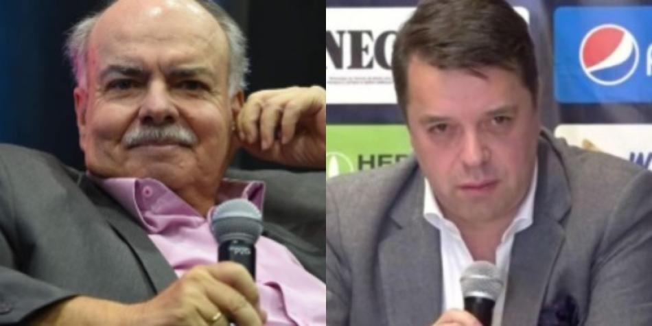 Iván Mejía y Gustavo Serpa