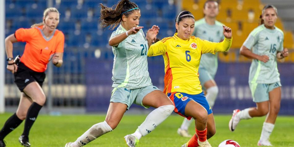 Colombia vs México femenino Sub-20