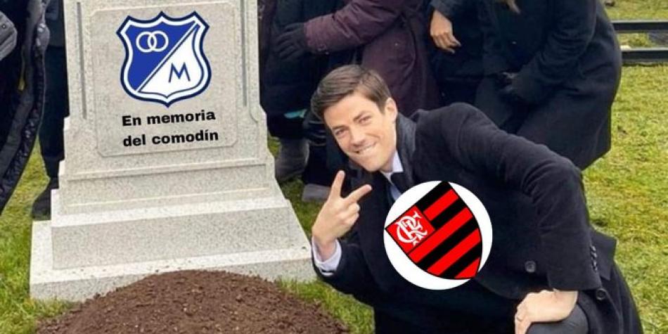 memes Flamengo vs Millonarios