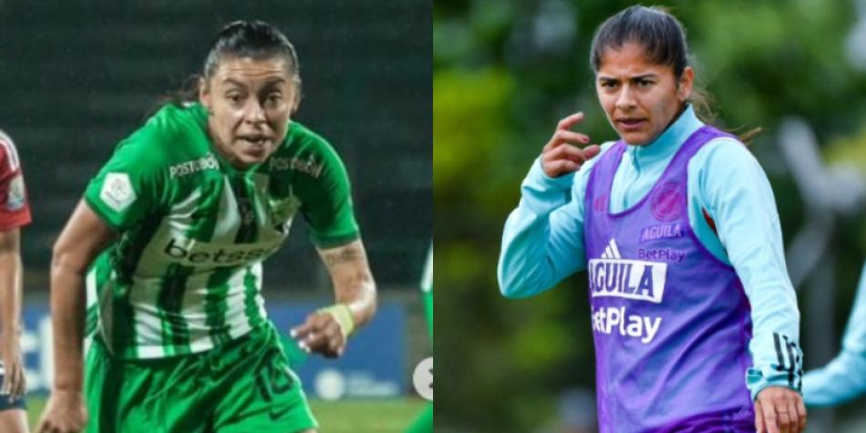Yoreli Rincón y Catalina Usme