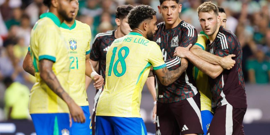 México vs Brasil