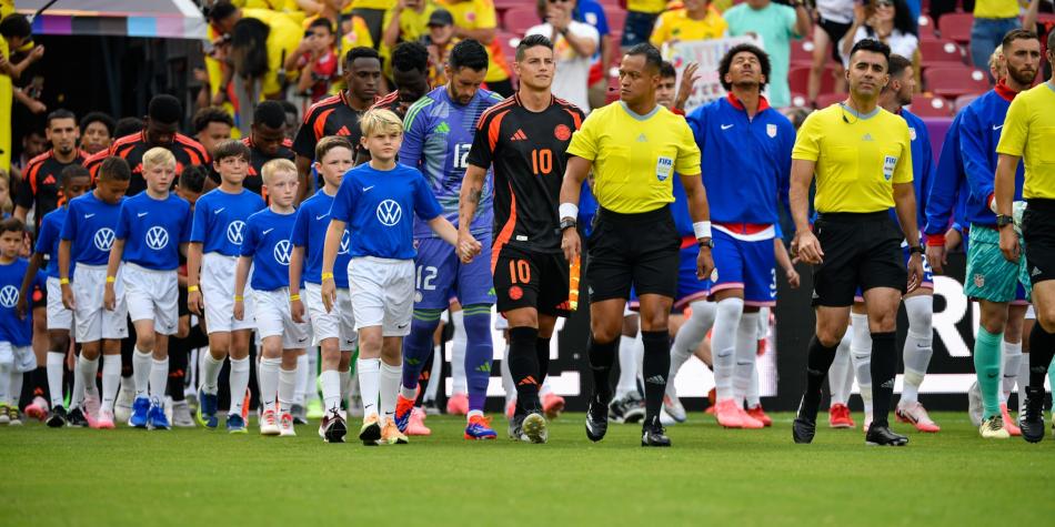 Selección Colombia vs Estados Unidos