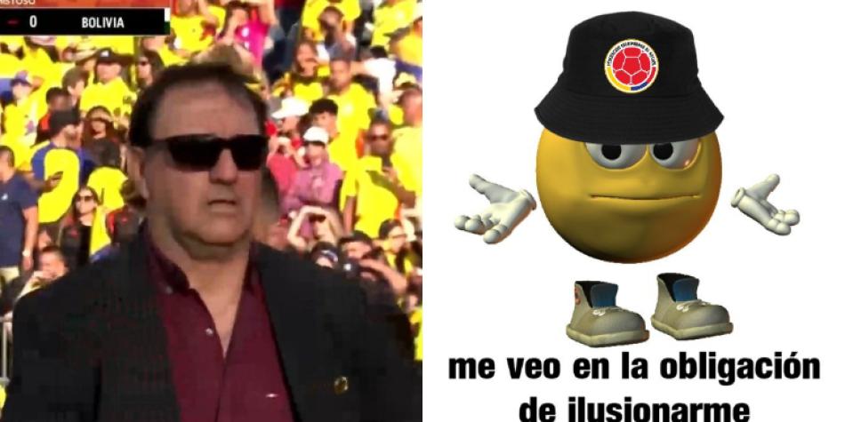 Memes de Colombia vs Bolivia
