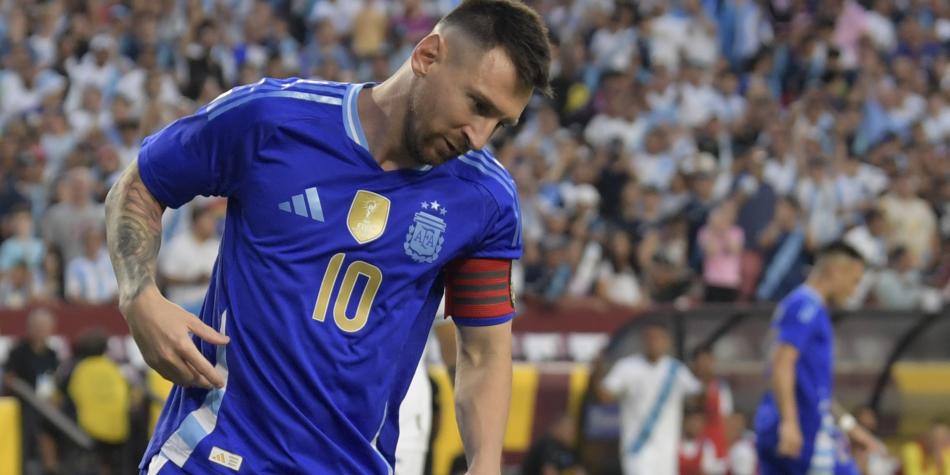 Lionel Messi en selección Argentina