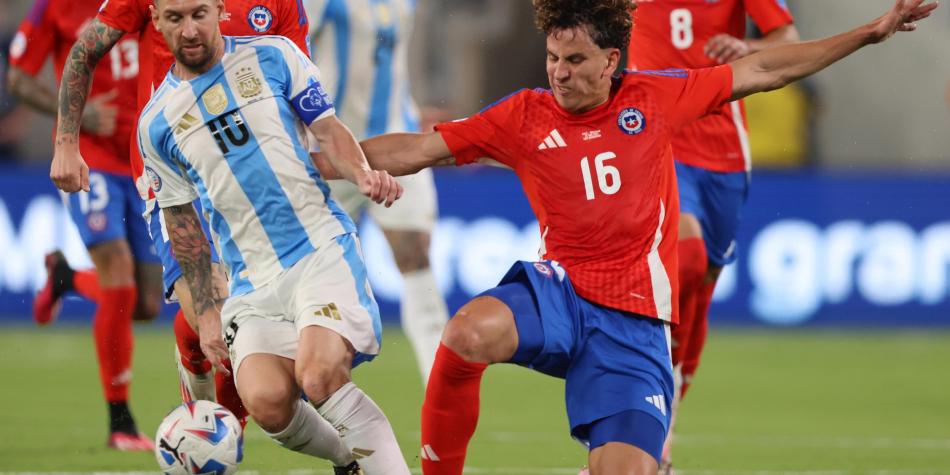 Argentina vs Chile en Copa América 2024