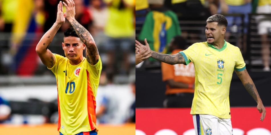 James Rodríguez / Bruno Guimarães
