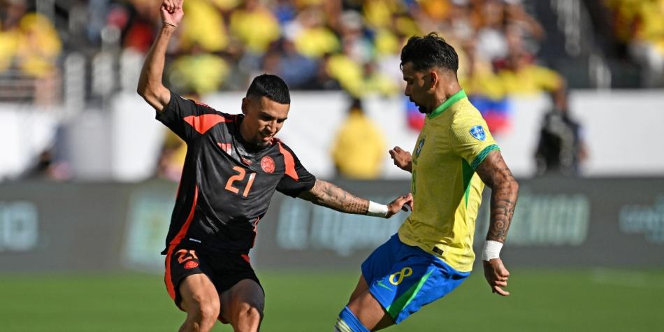 Brasil vs Colombia en Copa América 2024