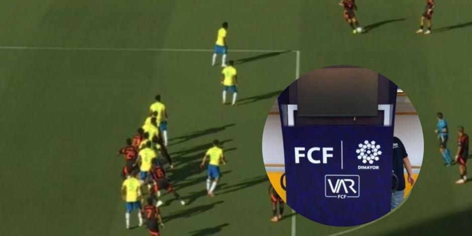 Colombia vs. Brasil gol anulado VAR