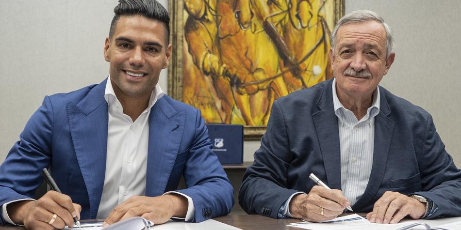 Falcao y Enrique Camacho