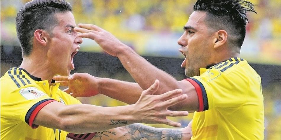 James Rodríguez y Falcao García