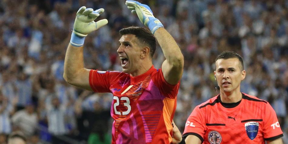 Emiliano 'Dibu' Martínez en Copa América 2024