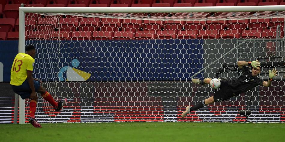 Colombia vs Argentina en Copa América 2021