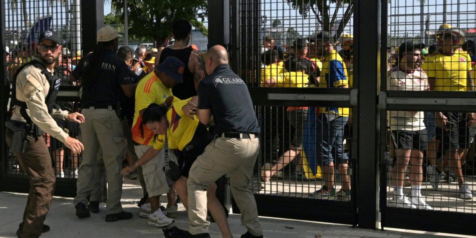 Hinchas detenidos final Copa América