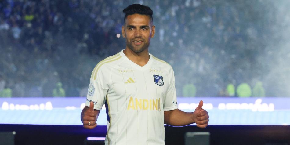 Radamel Falcao García en Millonarios
