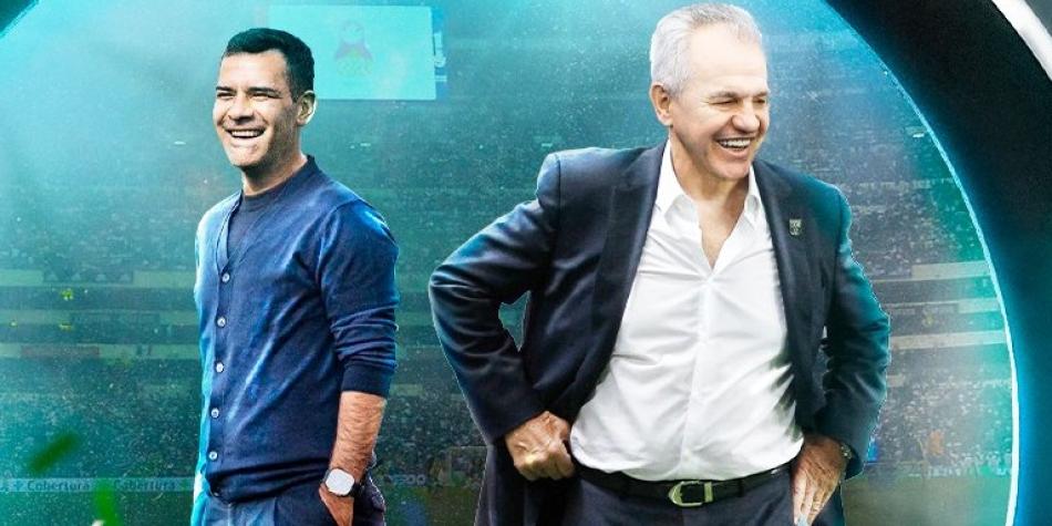 Rafa Márquez y Javier Aguirre, cuerpo técnico de México