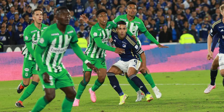Millonarios vs Atlético Nacional en Liga II-2024