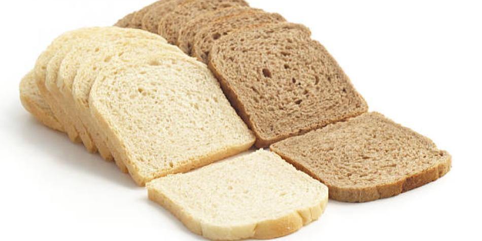 Pan integral y pan blanco
