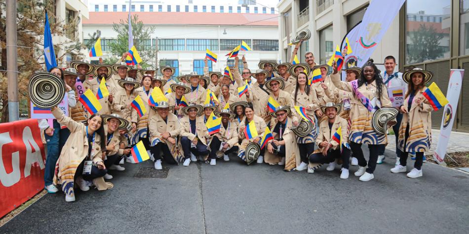 Delegación colombiana París 2024