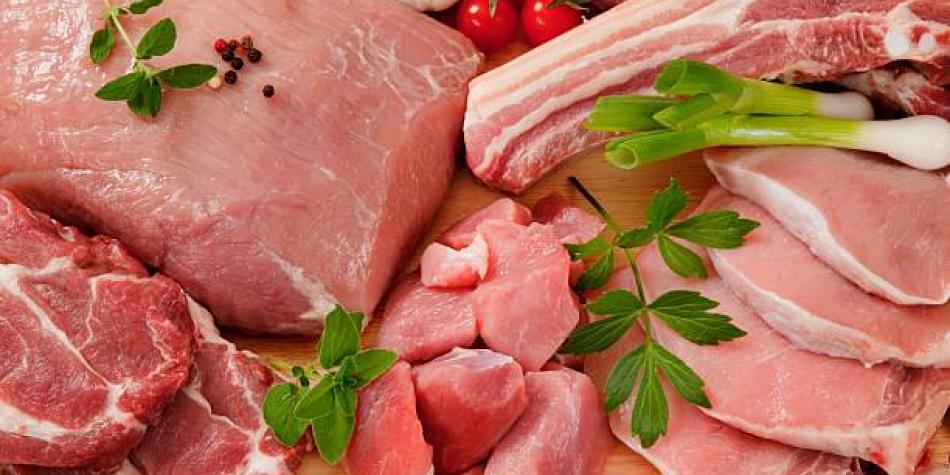 Carne de cerdo variada