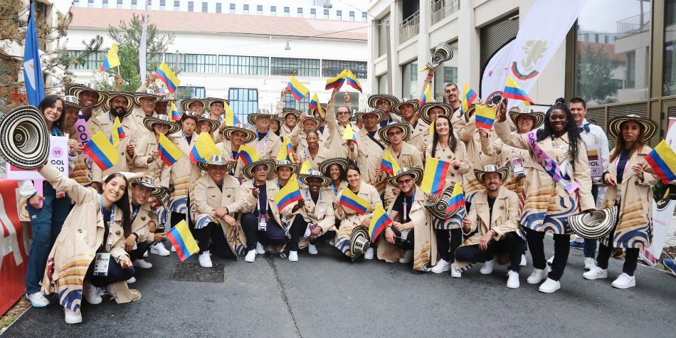 Atletas colombianos