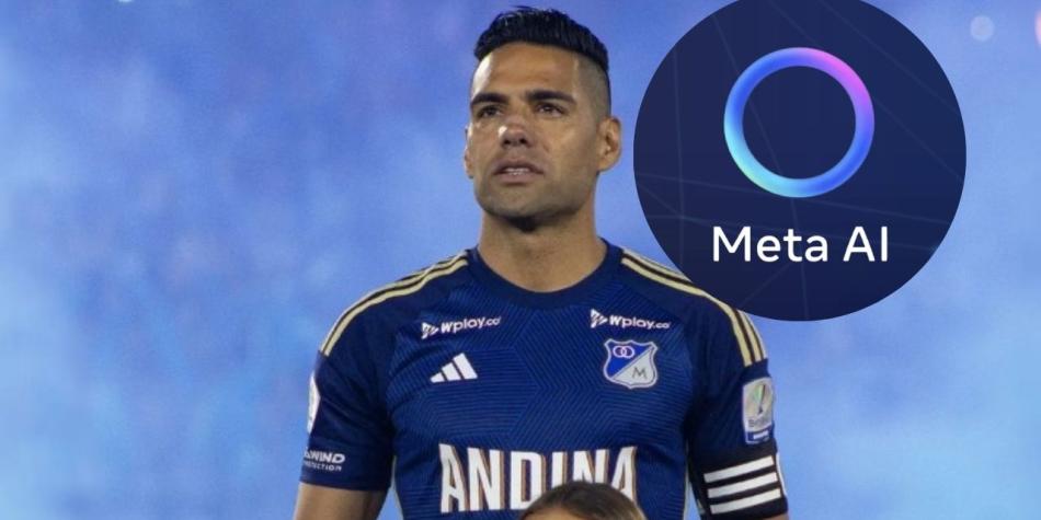 Radamel Falcao García y Meta AI