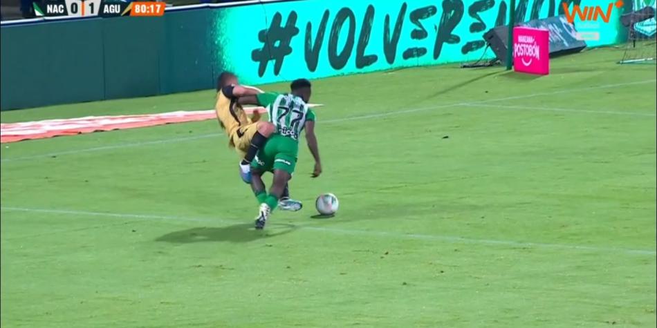 Polémica en Nacional vs. Águilas Doradas