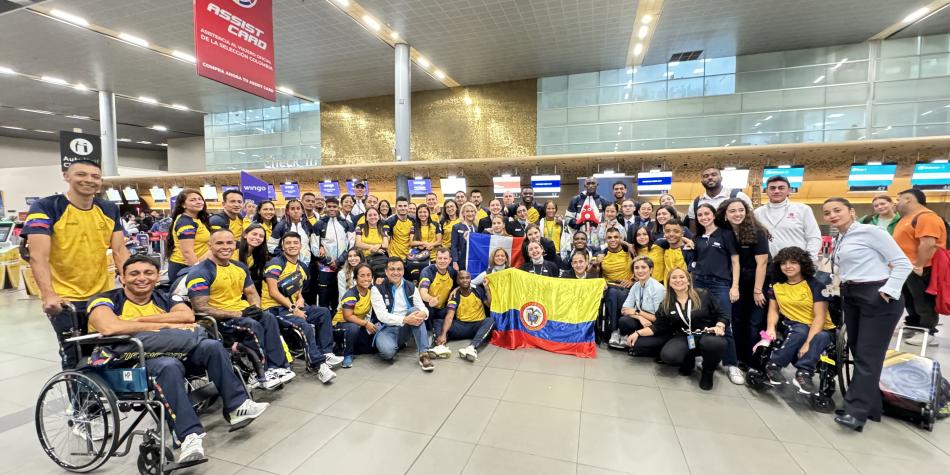 Delegación colombiana Paralímpica