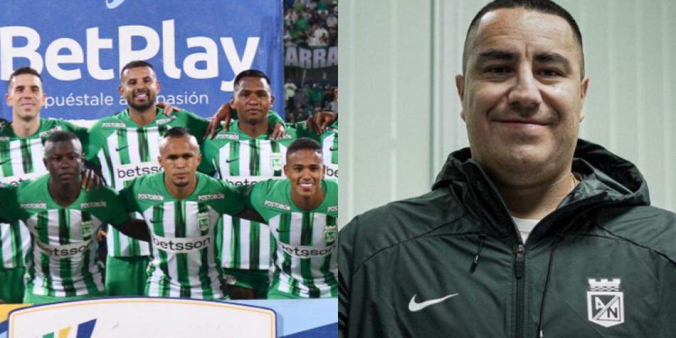 Efraín Juárez, técnico de Atlético Nacional
