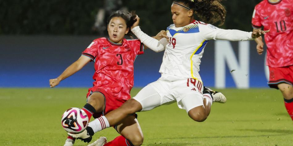 Corea del Sur vs Venezuela en Mundial Femenino Sub-20