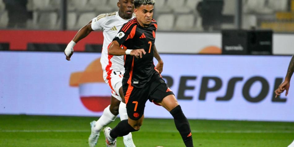 Luis Díaz en Perú vs Colombia [Eliminatorias 2026]