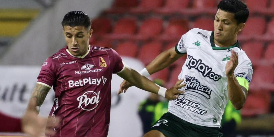 Yeison Guzmán y Fredy Montero en Tolima vs Cali