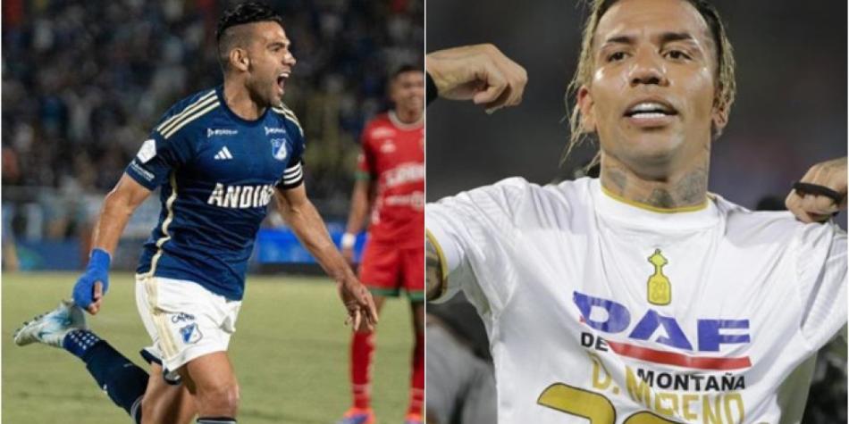 Falcao y Dayro Moreno
