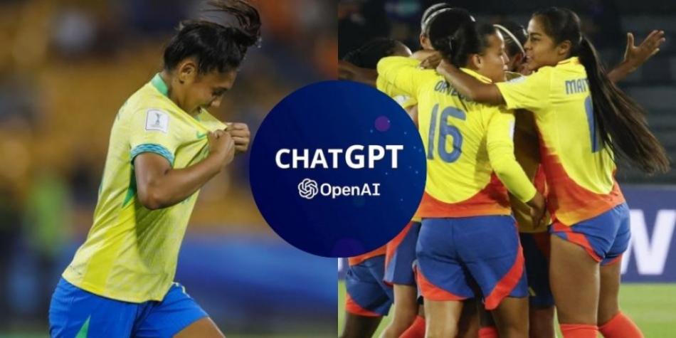 Colombia y Brasil en el Mundial Sub 20