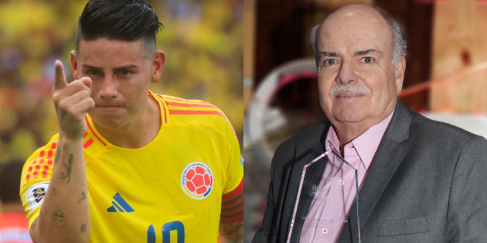 James Rodríguez e Iván Mejía Álvarez
