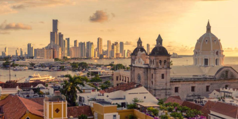 Atardecer en Colombia
