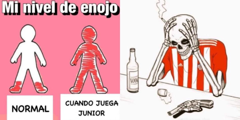 Memes de Junior vs Águilas Doradas