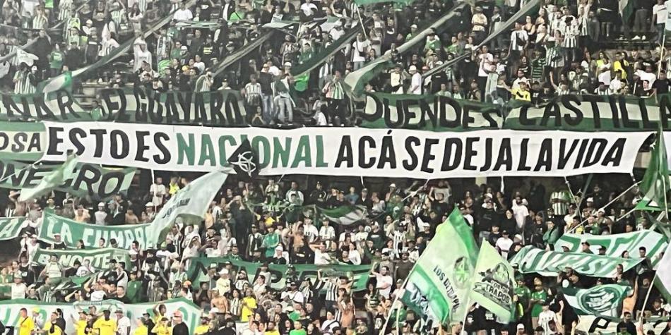 Hinchas de Atlético Nacional