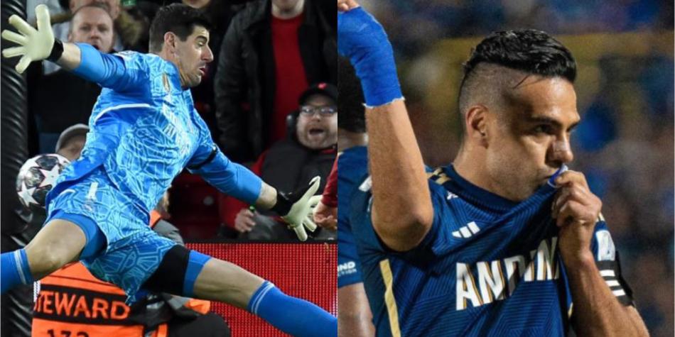 Thibaut Courtois y Falcao{